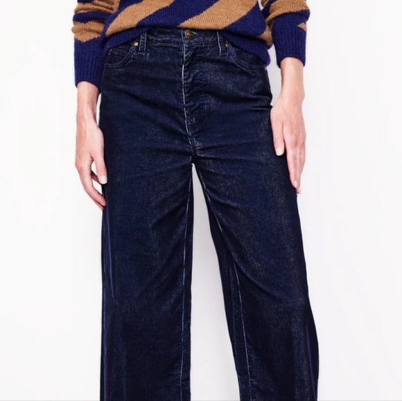 5 Pocket Cord Wide Leg Lightweight Pants - Picture 12 of 13